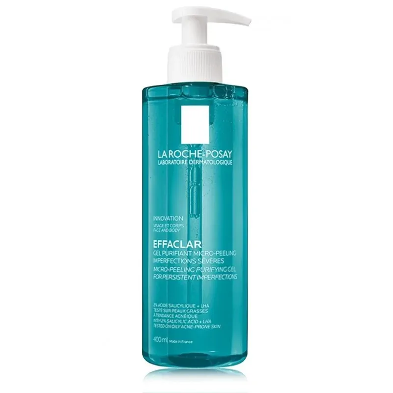 LA ROCHE-POSAY EFFACLAR gel purifiant micro-peeling 400ml                             