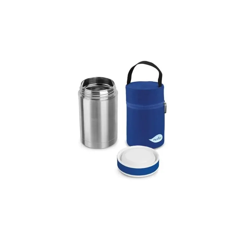 NUVITA BOITE THERMIQUE ALIMENTAIRE EN ACIER INOXYDABLE AVEC 500 ML SAC DE TRANSPORT -1474