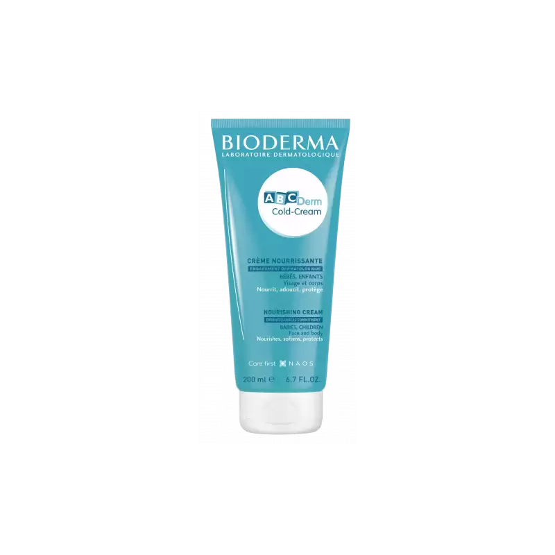 BIODERMA ABCDERM Cold-Cream Crème Visage et Corps | 200 ml