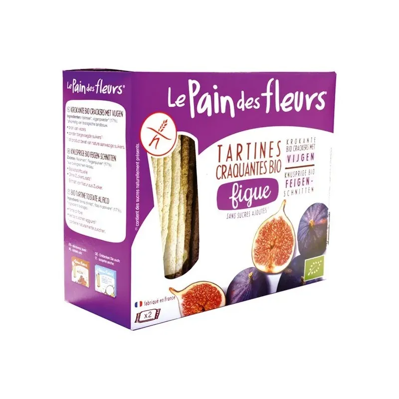 Le Pain des Fleurs Tartines Craquantes Figue 150G